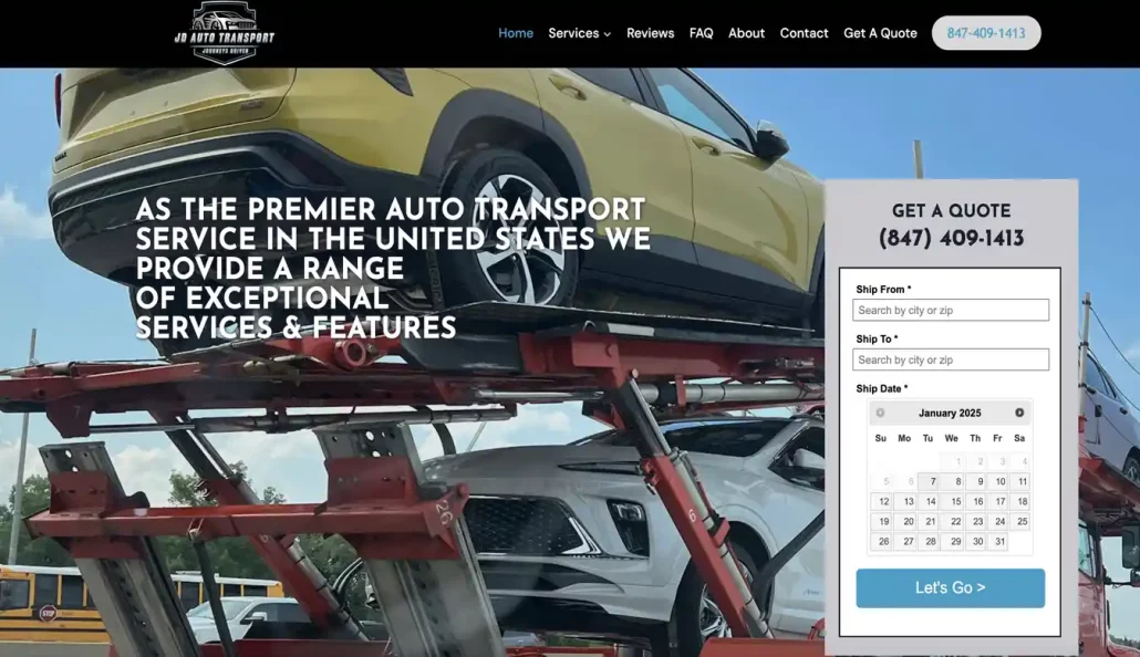 website-design-development-portfolio-anristudio-jd-auto-transport