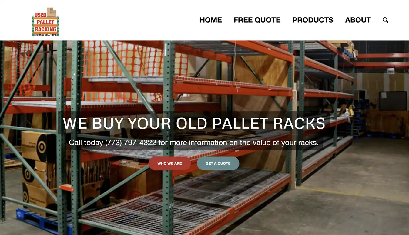 website-design-development-portfolio-anristudio-used-pallet-racking